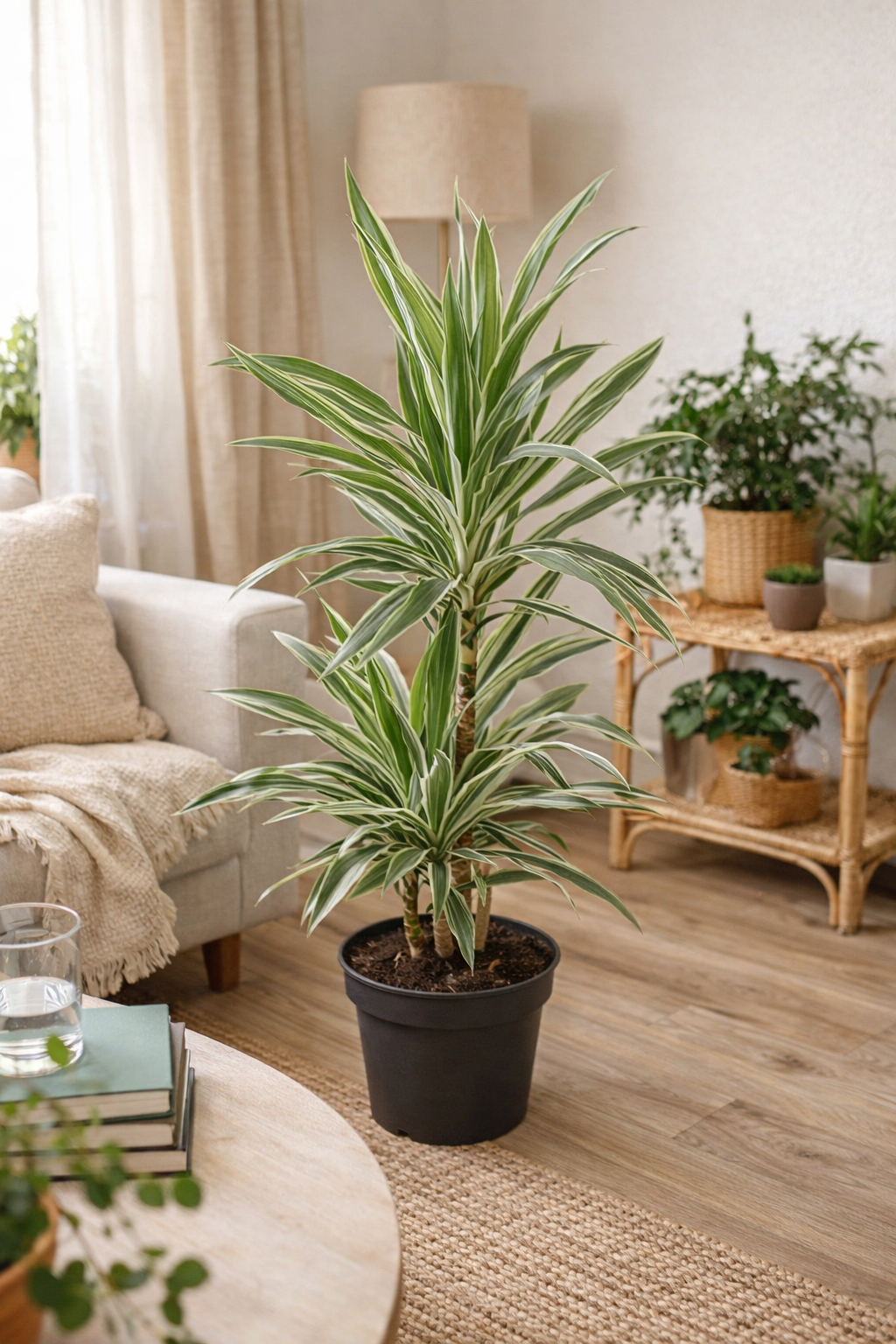 Dracaena Warneckei / Drakenbloedboom