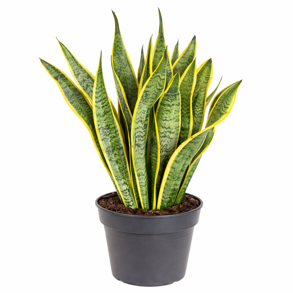 Sansevieria laurentii / Vrouwentong Ø24cm · H80cm